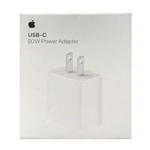 Cubo Adaptador USB-C Apple 20W Original